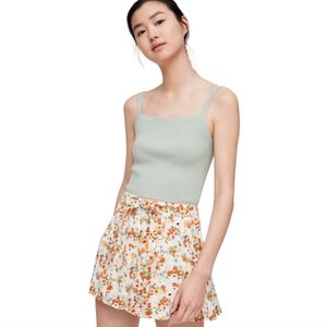 Aritzia Sunday Best Westley Short Floral Print Women's 6
